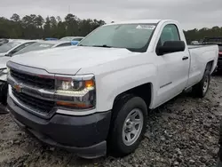 Salvage trucks for sale at Savannah, GA auction: 2017 Chevrolet Silverado C1500