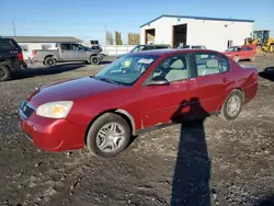 Chevrolet salvage cars for sale: 2007 Chevrolet Malibu LS