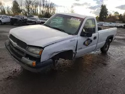 Salvage cars for sale at Portland, OR auction: 2003 Chevrolet Silverado C2500