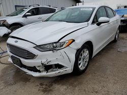 Salvage cars for sale from Copart Pekin, IL: 2017 Ford Fusion S