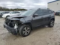 Jeep salvage cars for sale: 2016 Jeep Cherokee Trailhawk