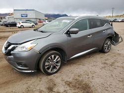 Salvage cars for sale from Copart Colorado Springs, CO: 2017 Nissan Murano S