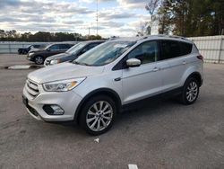 Ford salvage cars for sale: 2017 Ford Escape Titanium