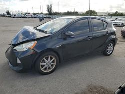 Toyota salvage cars for sale: 2012 Toyota Prius C