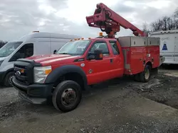 Salvage cars for sale from Copart Ellwood City, PA: 2011 Ford F450 Super Duty