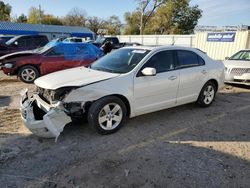 Salvage cars for sale at Wichita, KS auction: 2009 Ford Fusion SE