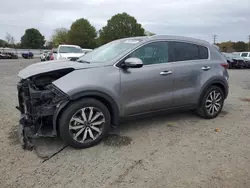 KIA Vehiculos salvage en venta: 2017 KIA Sportage EX