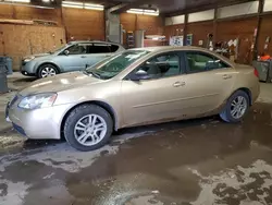 Salvage cars for sale at Ebensburg, PA auction: 2005 Pontiac G6