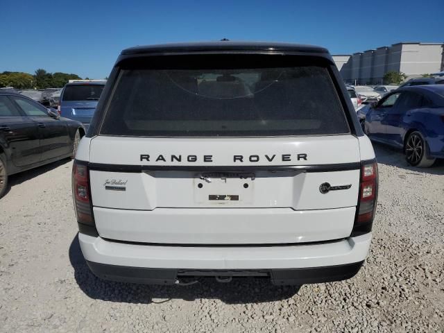 2014 Land Rover Range Rover Supercharged