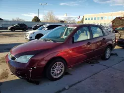 Ford Focus salvage cars for sale: 2006 Ford Focus ZX4