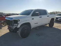 Salvage cars for sale at Houston, TX auction: 2017 Toyota Tundra Crewmax SR5