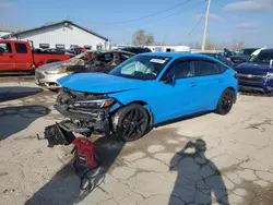 Salvage cars for sale at Pekin, IL auction: 2022 Honda Civic Sport