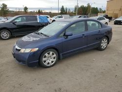 Honda Civic salvage cars for sale: 2009 Honda Civic LX