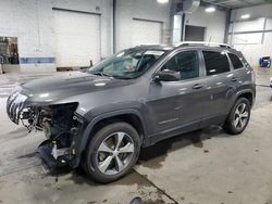 Salvage cars for sale from Copart Ham Lake, MN: 2019 Jeep Cherokee Limited