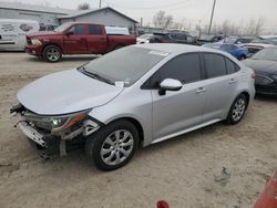 Salvage cars for sale at Pekin, IL auction: 2021 Toyota Corolla LE