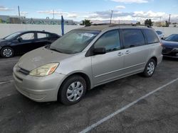 Toyota Sienna ce salvage cars for sale: 2004 Toyota Sienna CE