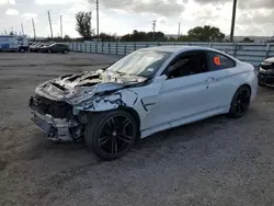 BMW Vehiculos salvage en venta: 2015 BMW M4