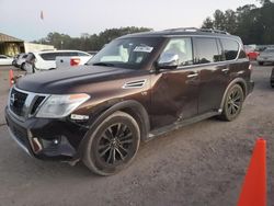 Salvage cars for sale from Copart Cleveland: 2017 Nissan Armada SV