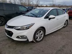 2018 Chevrolet Cruze LT en venta en Leroy, NY