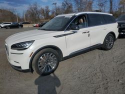 Flood-damaged cars for sale at auction: 2022 Lincoln Aviator Reserve