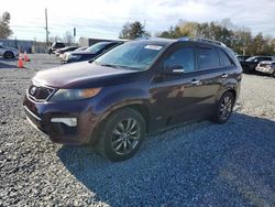 Salvage cars for sale from Copart Mebane, NC: 2011 KIA Sorento SX