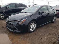 Salvage cars for sale at Elgin, IL auction: 2019 Toyota Corolla SE