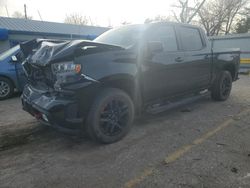 Salvage cars for sale at Wichita, KS auction: 2022 Chevrolet Silverado LTD K1500 RST