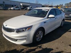 Salvage cars for sale at New Britain, CT auction: 2017 KIA Optima LX