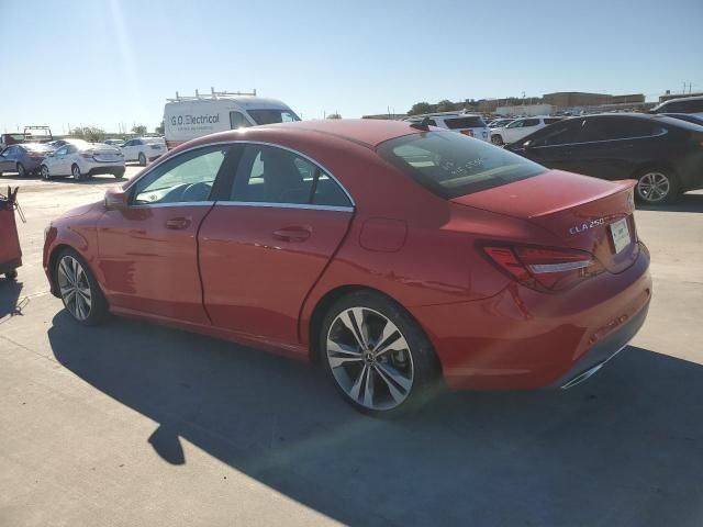 2019 Mercedes-Benz CLA 250