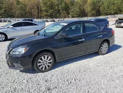 Salvage cars for sale at Gainesville, GA auction: 2017 Nissan Sentra S