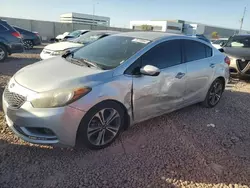 Salvage cars for sale at Phoenix, AZ auction: 2015 KIA Forte EX