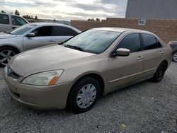 Salvage cars for sale from Copart Mentone, CA: 2005 Honda Accord LX