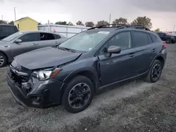 Salvage cars for sale at Sacramento, CA auction: 2023 Subaru Crosstrek Premium