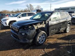 Salvage cars for sale at Chicago Heights, IL auction: 2017 Jeep Cherokee Sport