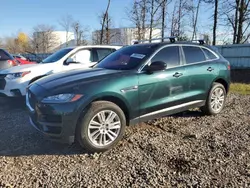 Salvage cars for sale from Copart Central Square, NY: 2017 Jaguar F-PACE Prestige