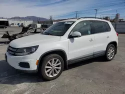 Salvage cars for sale from Copart Sun Valley, CA: 2015 Volkswagen Tiguan S