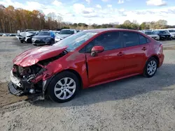 Carros salvage a la venta en subasta: 2020 Toyota Corolla LE