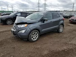 Salvage cars for sale at Elgin, IL auction: 2020 Ford Ecosport SE