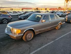 Salvage cars for sale at Van Nuys, CA auction: 1988 Mercedes-Benz 560 SEL