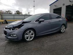 Salvage cars for sale at Rogersville, MO auction: 2018 Chevrolet Cruze Premier