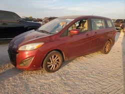 Salvage cars for sale at San Antonio, TX auction: 2012 Mazda 5