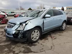 Salvage cars for sale from Copart Littleton, CO: 2011 Cadillac SRX Luxury Collection