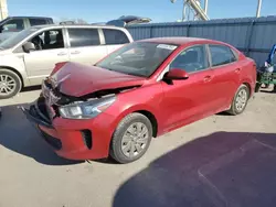 Salvage cars for sale at Kansas City, KS auction: 2018 KIA Rio LX