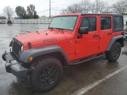 Jeep Wrangler Vehiculos salvage en venta: 2015 Jeep Wrangler Unlimited Sport