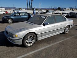 BMW Vehiculos salvage en venta: 2001 BMW 740 IL