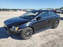 Salvage cars for sale at Houston, TX auction: 2017 Mitsubishi Lancer ES