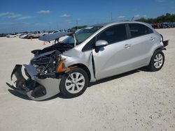 Salvage cars for sale at Arcadia, FL auction: 2012 KIA Rio EX