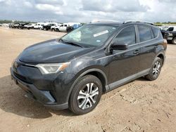 Salvage cars for sale at Houston, TX auction: 2017 Toyota Rav4 LE