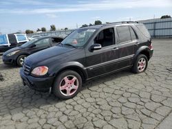 Salvage cars for sale at Martinez, CA auction: 2002 Mercedes-Benz ML 500