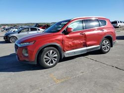 Hyundai salvage cars for sale: 2020 Hyundai Santa FE SEL